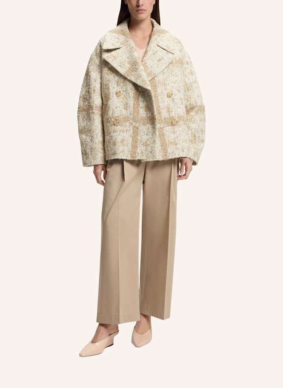 BOSS Klassischer Mantel CHATUR DUNKELGRAU