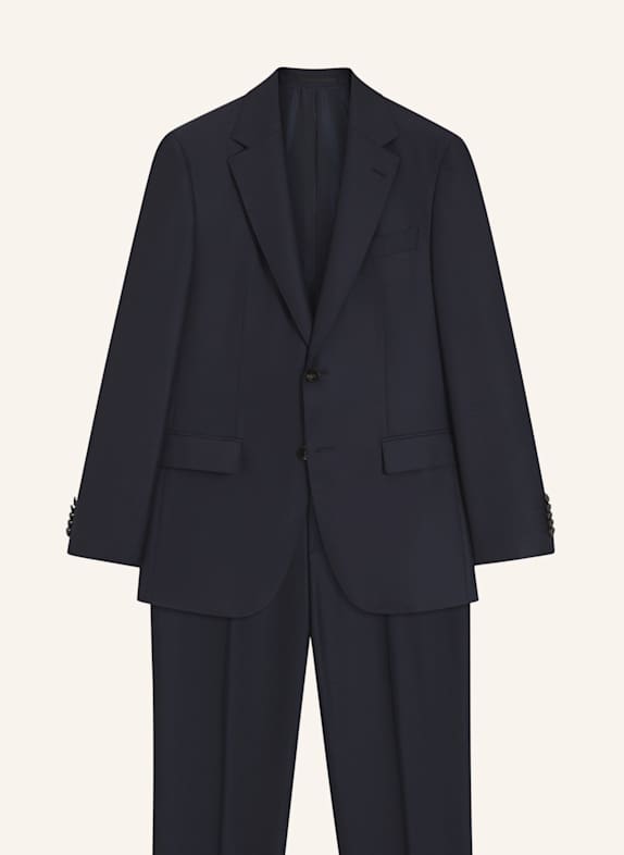 BOSS Business Anzug L-JARROD-2PCS-241 Regular Fit DUNKELBLAU
