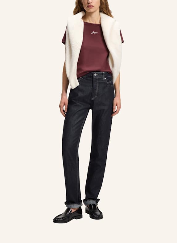 BOSS Jeans C_ADA SLIM HR 1.0 Regular Fit DUNKELBLAU
