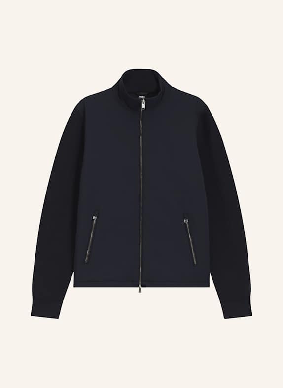 BOSS Casual Jacke P-ULMO Regular Fit DUNKELBLAU