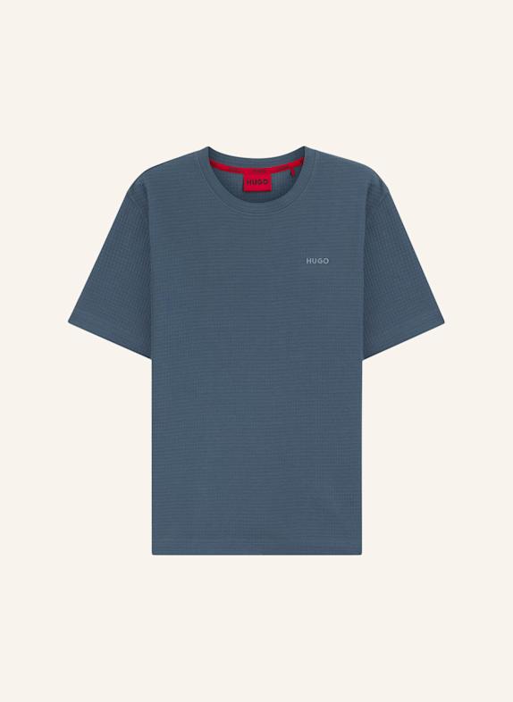 HUGO Schlafshirt AUSTIN BLAU