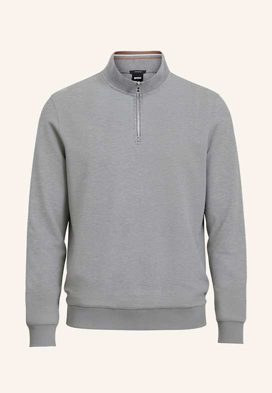 BOSS Sweatshirt H-STIMMANN 109 Regular Fit SILBER