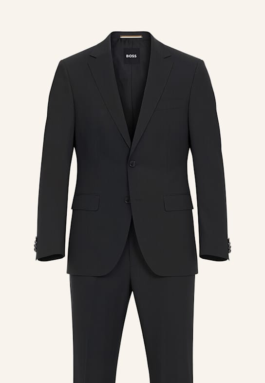 BOSS Business Anzug H-JECKSON-2PCS-224 Regular Fit DUNKELGRAU