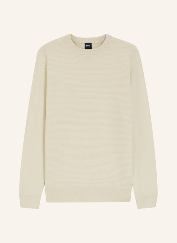 BOSS Pullover H-HINCLUSO_IN Regular Fit WEISS