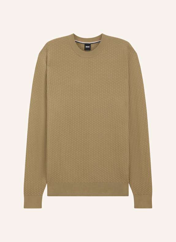 BOSS Pullover IMBERTO KHAKI