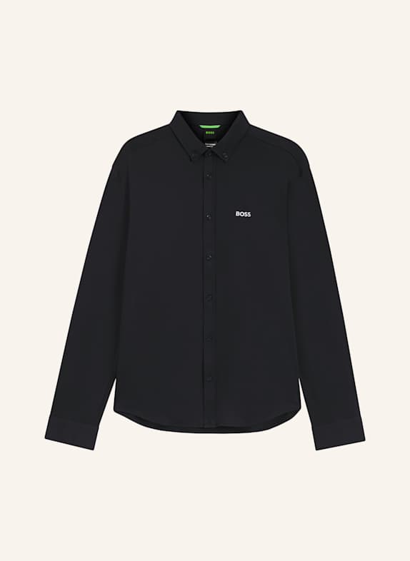 BOSS Casual Hemd ST_MOTION L Regular Fit SCHWARZ