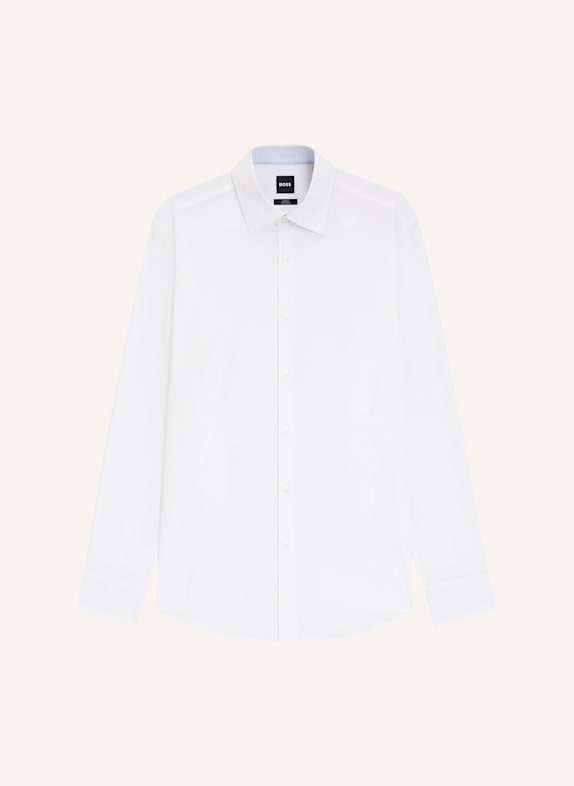 BOSS Business Hemd H-HANK-K-C3-261 Slim Fit WEISS