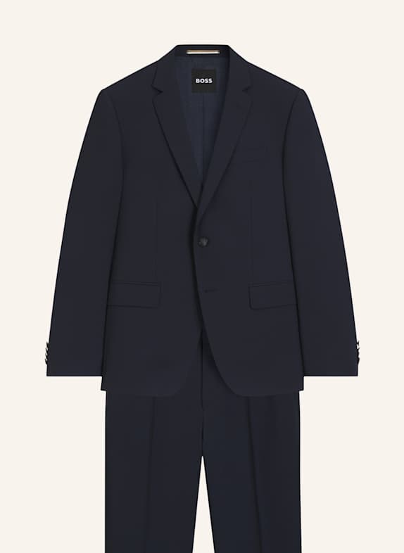 BOSS Business Anzug H-HUGE-2PCS-224 Slim Fit HELLBLAU
