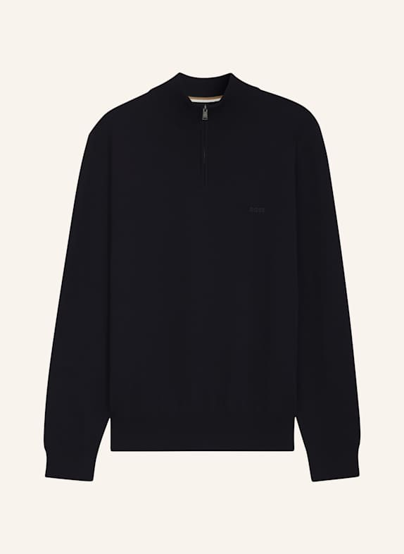 BOSS Pullover PADRO-L Regular Fit DUNKELBLAU