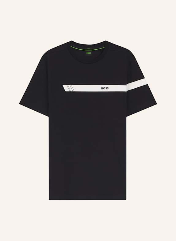 BOSS T-Shirt TEE 2_IN Regular Fit DUNKELBLAU