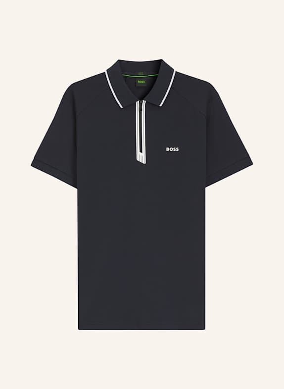 BOSS Poloshirt PHILIX_IN Slim Fit DUNKELBLAU