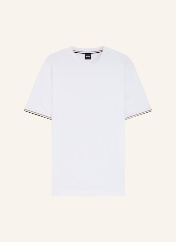 BOSS T-Shirt THOMPSON 04 Regular Fit WEISS