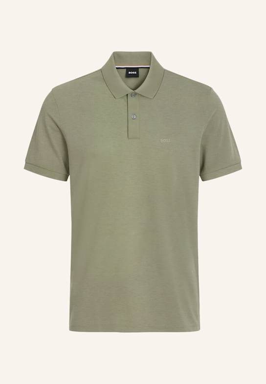 BOSS Poloshirt PALLAS Regular Fit HELLGRÜN