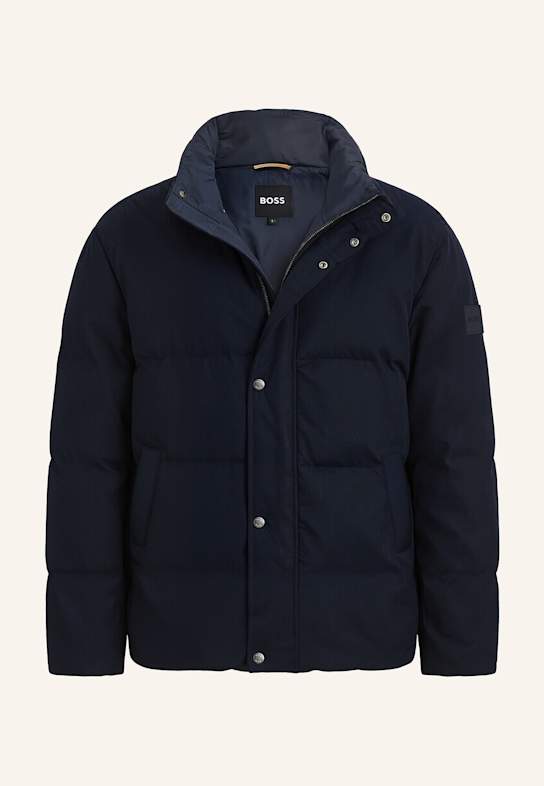 BOSS Daunenjacke P-DRADER DUNKELBLAU