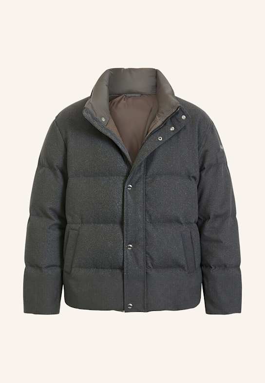 BOSS Daunenjacke P-DRADER GRAU