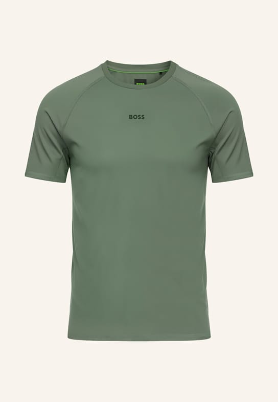 BOSS T-Shirt ACTIVE GRÜN