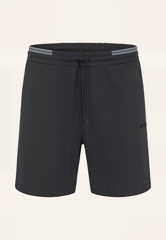 BOSS Casual Hose SHORTS ZONE Regular Fit DUNKELGRAU