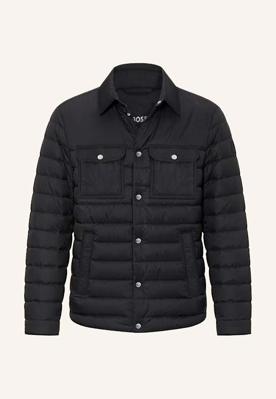 BOSS Casual Jacke H-DAHANSO SCHWARZ