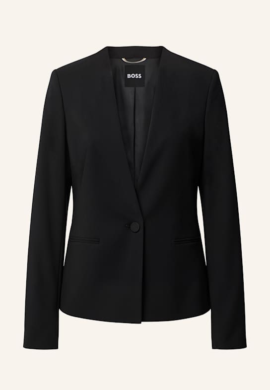 BOSS Blazer JEMMA1 Regular Fit SCHWARZ