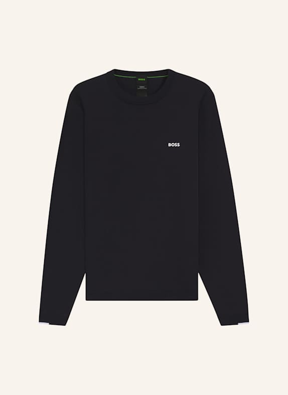 BOSS Pullover K_EVER-X CN Regular Fit DUNKELBLAU