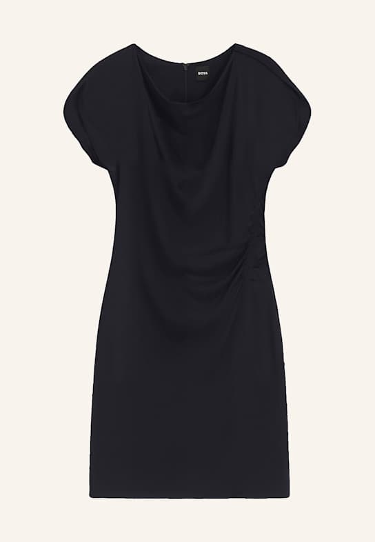 BOSS Business Kleid DEVANIA Slim Fit DUNKELBLAU