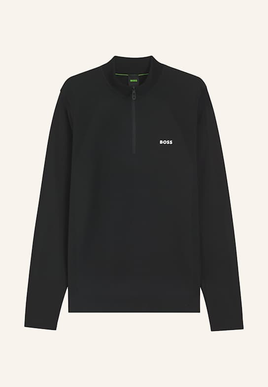 BOSS Pullover K_MOMENTUM-LITE MN Regular Fit SCHWARZ