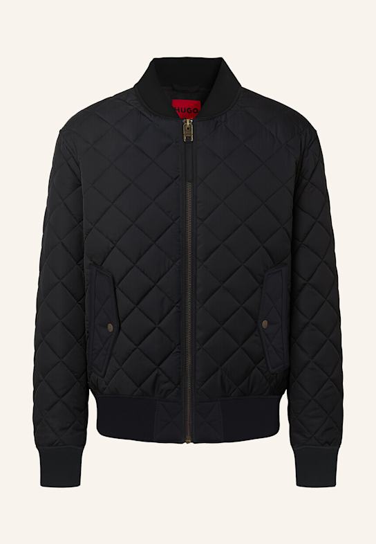 HUGO Casual Jacke BICOL2541 Regular Fit SCHWARZ