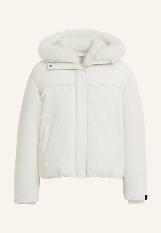 BOSS Casual Jacke PEXIA Regular Fit WEISS