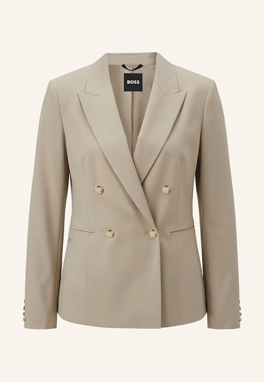 BOSS Blazer JIAMIA Slim Fit BEIGE