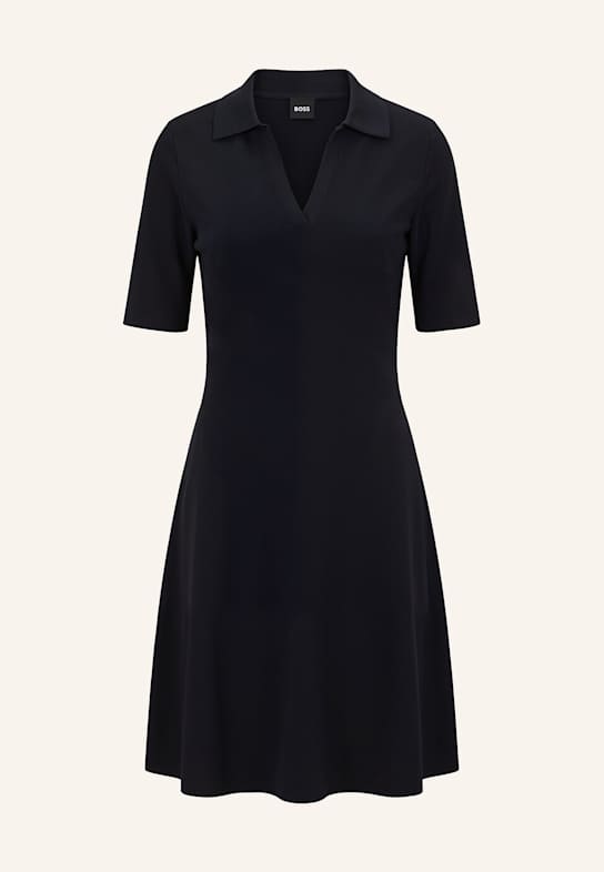 BOSS Gestricktes Kleid FELITA DUNKELBLAU