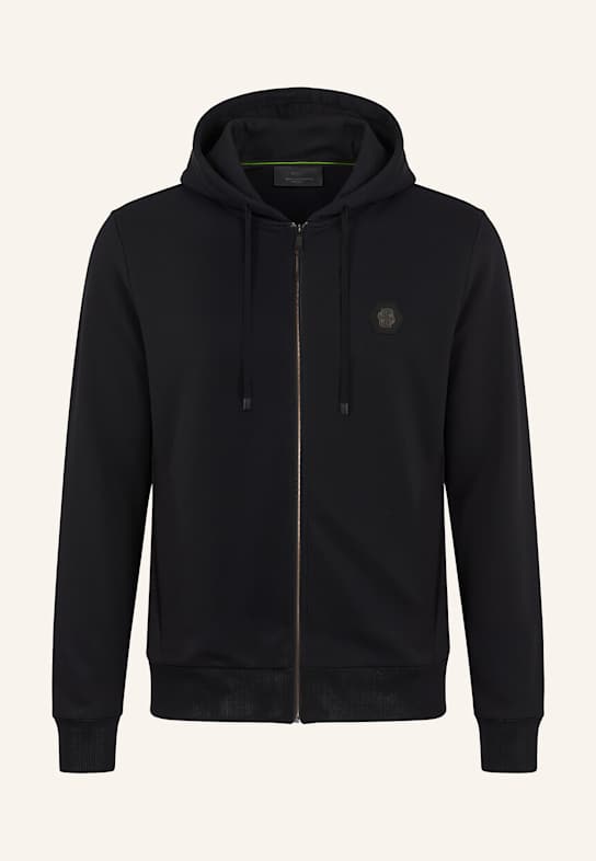 BOSS Sweatshirt SAGGY FUTURE Relaxed Fit SCHWARZ