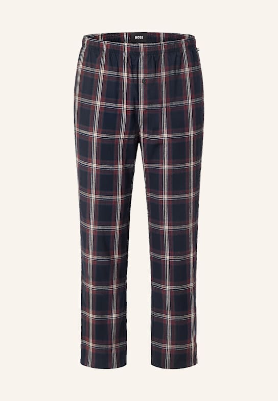 BOSS Pyjamas Unterteil HOLIDAY PANTS HELLBLAU