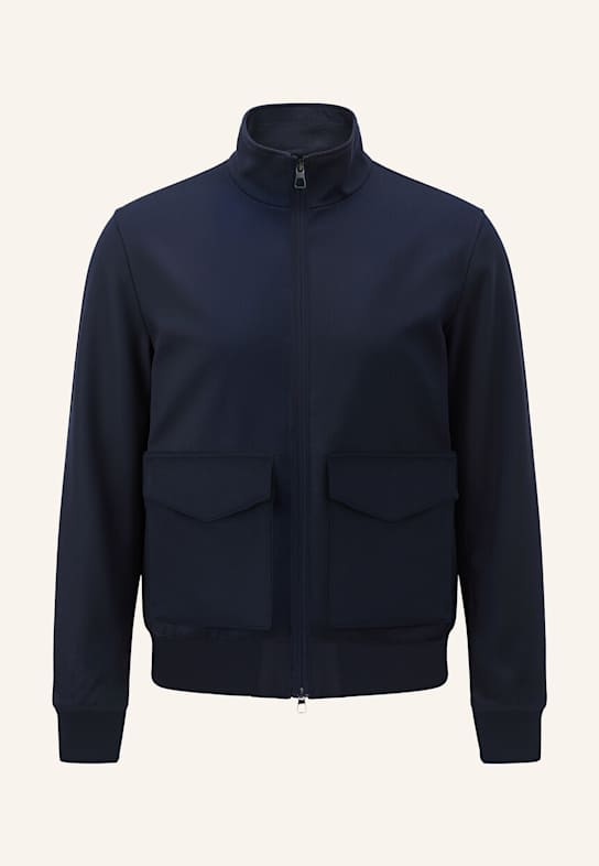 BOSS Casual Jacke CINSUN_DB DUNKELBLAU