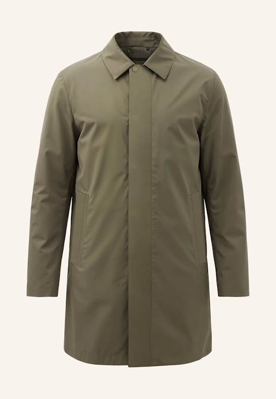 BOSS Klassischer Mantel P-JARED-PAD-GORE254F Regular Fit BRAUN