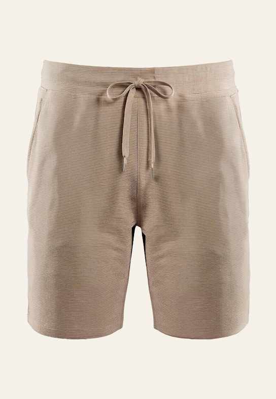 BOSS Loungewear Unterteil OTTOMAN_SHORTS BEIGE