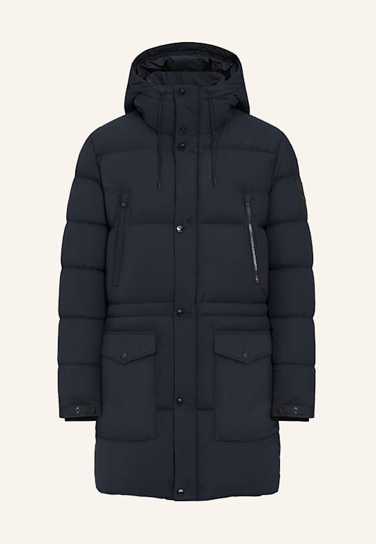 BOSS Casual Jacke H-CONDOLO2_IN Regular Fit DUNKELBLAU