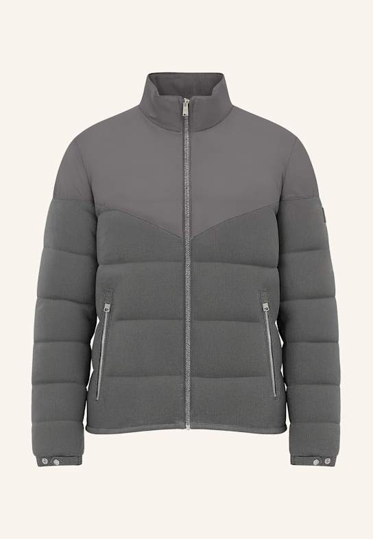 BOSS Casual Jacke H-CLANELLO1 GRAU