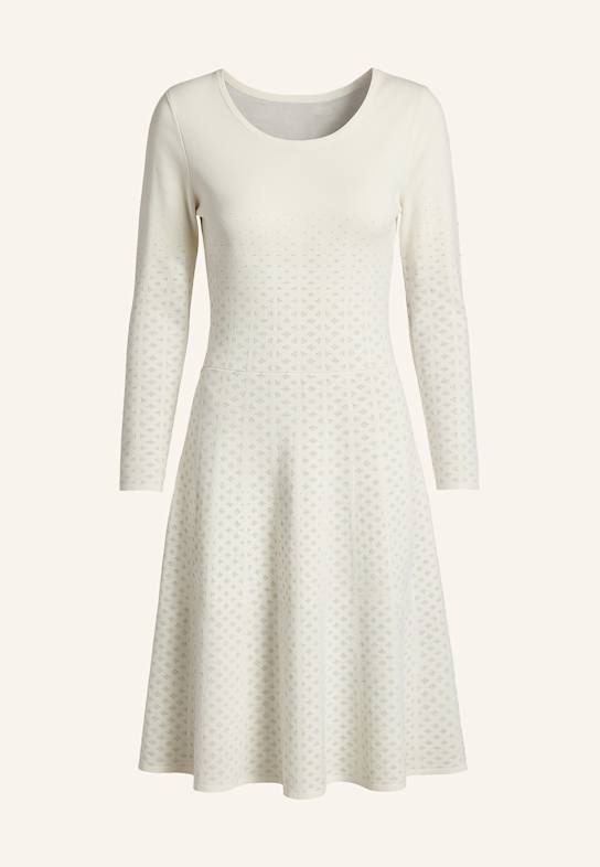 BOSS Gestricktes Kleid C_FAMME_1 Regular Fit NEONGELB