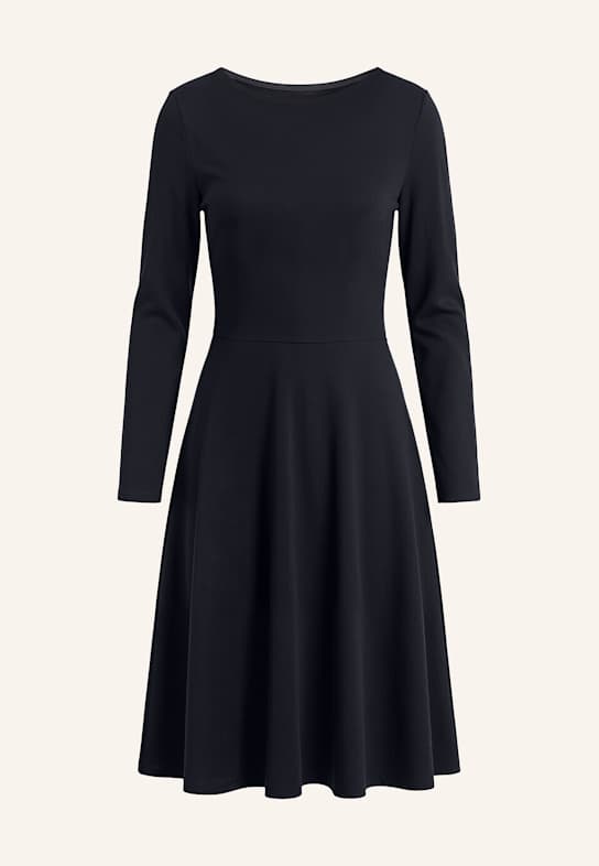 BOSS Gestricktes Kleid C_FAMME_1 Regular Fit DUNKELBLAU