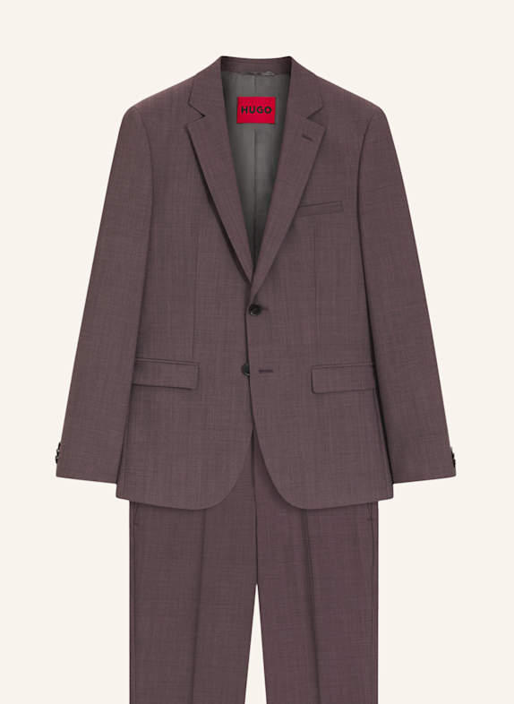 HUGO Business Anzug ARTI-HESTEN253X Extra-Slim Fit HELLBRAUN