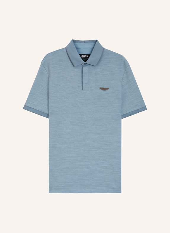 BOSS Poloshirt C-PROUT 242_AM Regular Fit HELLBLAU