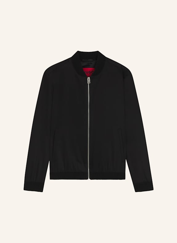 HUGO Blazer UKASHI232X Slim Fit SCHWARZ