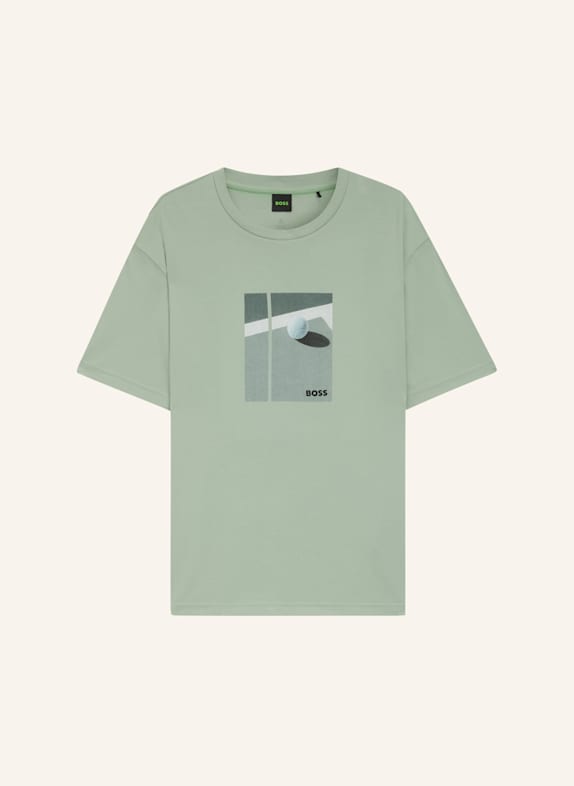 BOSS T-Shirt TS_JOIN RELAXED GRX Regular Fit GRÜN