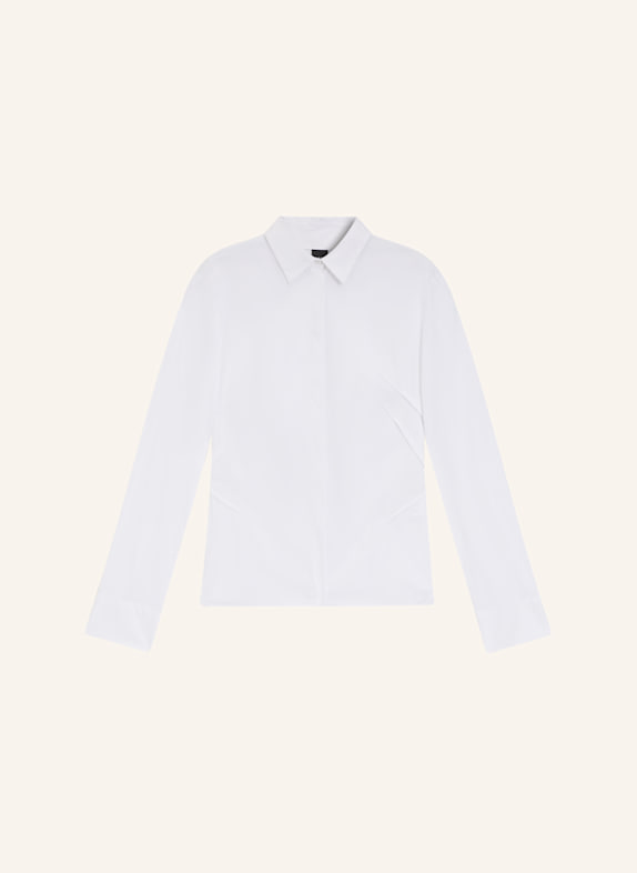 BOSS Business Bluse BURBEL Slim Fit WEISS