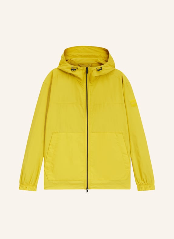 BOSS Casual Jacke ORIP Regular Fit GELB