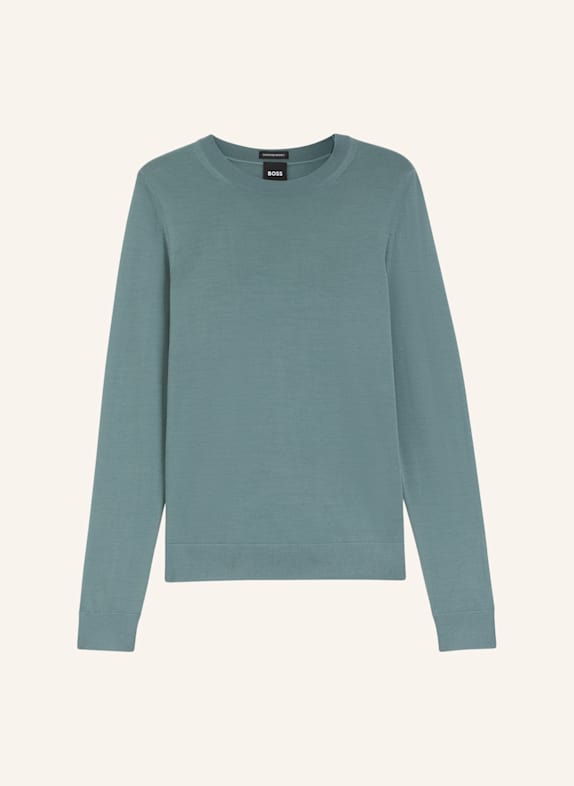 BOSS Pullover FERPINA Slim Fit BLAU