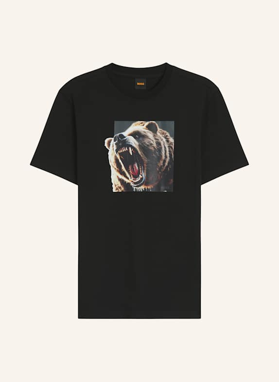 BOSS T-Shirt TE_DOBERMANN SCHWARZ