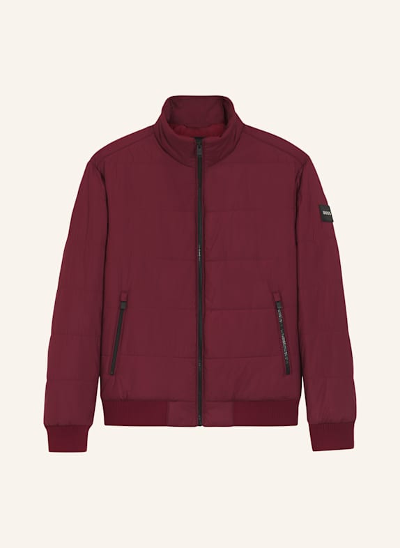 BOSS Casual Jacke COMBETT_IN DUNKELROT
