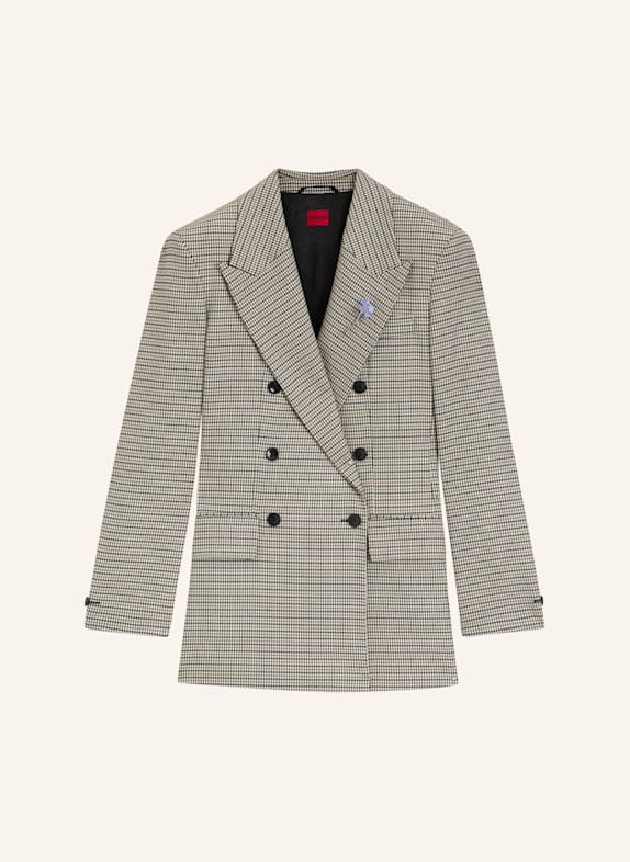 HUGO Blazer AMALISA Relaxed Fit DUNKELGRAU