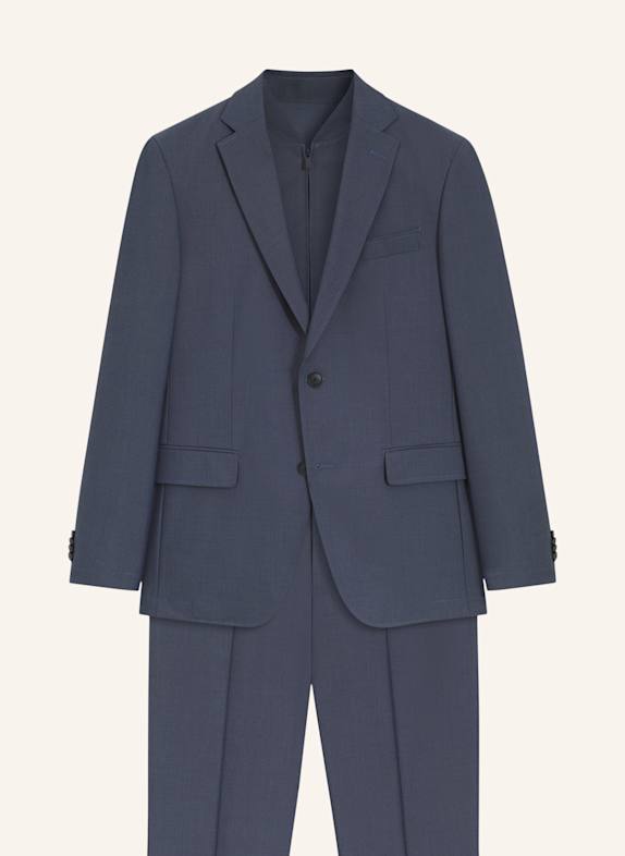 BOSS Business Anzug P-HUGE-3PCS-WG-261 Slim Fit BLAU